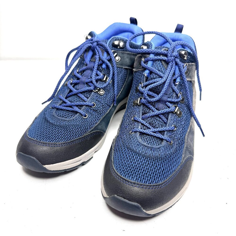 VIONIC 3105 Cypress Mesh Suede Outdoor Hiking Sneakers Boots Womens 11 Blue